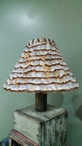 French Partridge Feather Lampshade