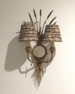 French Partridge Feather Candle Clip Lampshades