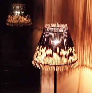 Porcupine Quill Bedside Lampshade